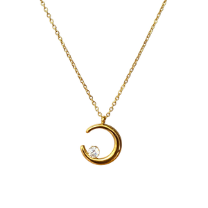 Moonlight Stainless Steel Necklace